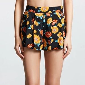 Forever 21 Sunflower Shorts